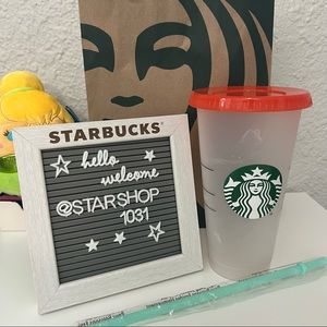 ⭐️ Starbucks marble color changing cup⭐️